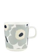 Unikko Mug 4 Dl Home Tableware Cups & Mugs Coffee Cups Grey Marimekko ...