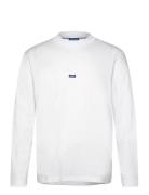 Nilongti Tops Sweatshirts & Hoodies Sweatshirts White HUGO BLUE