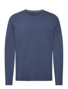 Stretch Extra Slim Fit Long Sleeve Tee Tops T-Langærmet Skjorte Navy T...