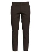 Slh175-Slim New Miles Flex Pant Noos Bottoms Trousers Chinos Brown Sel...