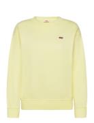 Standard Crew Powdered Yellow Tops Sweatshirts & Hoodies Sweatshirts Y...
