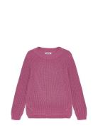 Gillis Tops Knitwear Pullovers Pink Molo