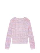 Gaylen Tops Knitwear Pullovers Purple Molo