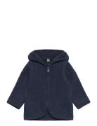 Jacket Cotton Fleece  Outerwear Fleece Outerwear Fleece Jackets Navy H...