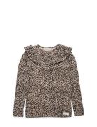 Leo Tessie Tops T-shirts Long-sleeved T-Skjorte Multi/patterned MarMar...