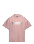 Hmlchilli T-Shirt S/S Sport T-Kortærmet Skjorte Pink Hummel