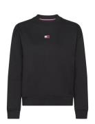 Tjw Bxy Badge Crew Ext Tops Sweatshirts & Hoodies Sweatshirts Black To...