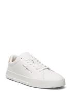 Th Court Leather Grain Ess Low-top Sneakers White Tommy Hilfiger