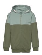 Cardigan Ls Tops Sweatshirts & Hoodies Hoodies Green Minymo