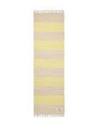 Chindi Rug Home Textiles Rugs & Carpets Hallway Runners Yellow Bongust...