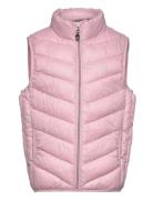 Waistcoat Quilted Foret Vest Pink Color Kids