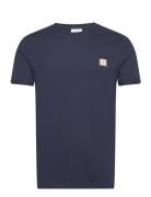 Piece 2.0 T-Shirt Tops T-Kortærmet Skjorte Navy Les Deux