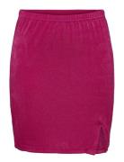 Onlassy Mini Slit Skirt Cs Jrs Kort Nederdel Pink ONLY