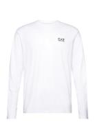 T-Shirt Tops T-Langærmet Skjorte White EA7