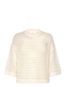 Pietiw Tshirt Tops Knitwear Jumpers Cream InWear