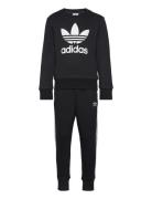 Trefoil Crew Se Sets Sweatsuits Black Adidas Originals