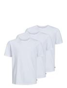 Jjeorganic Basictee Ss 3Pk Mp Jnr Noos Tops T-Kortærmet Skjorte White ...