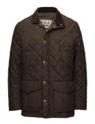 Barbour Devon Quilt Quiltet Jakke Khaki Green Barbour