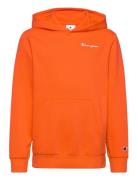 Hooded Sweatshirt Tops Sweatshirts & Hoodies Hoodies Orange Champion