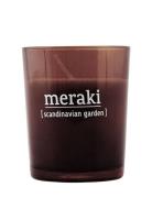 Scented Candle, Scandinavian Garden Duftlys Brown Meraki