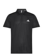 Tr-Es Base Polo Tops Polos Short-sleeved Black Adidas Performance