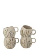 Bea Mug Home Tableware Cups & Mugs Coffee Cups Beige Bloomingville