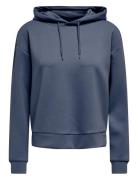 Onplounge Ls Hood Sweat - Noos Sport Sweatshirts & Hoodies Hoodies Nav...