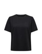 Onlonly S/S Tee Jrs Noos Tops T-shirts & Tops Short-sleeved Black ONLY