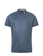 Mens Hammel Polo Sport Polos Short-sleeved Blue Abacus