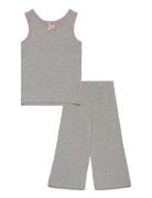 Nmfdinaya Sl Night Set Pyjamassæt Grey Name It