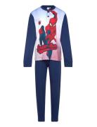 Pyjama Pyjamassæt Navy Spider-man