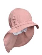 Poplin Hat - Neck Shade Solhat Pink Melton