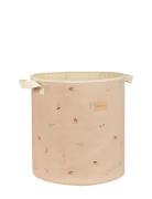 Storage Basket 41X37X37 Home Kids Decor Storage Storage Baskets Pink N...