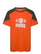 Active Sports Poly Tee B Tops T-Kortærmet Skjorte Orange PUMA