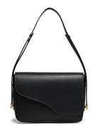 Bolgheri Black Double Faced Nappa Bags Small Shoulder Bags-crossbody B...