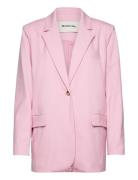 Ankermd Blazer Blazers Single Breasted Blazers Pink Modström