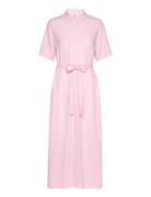 Cashmd Long Dress Maxikjole Festkjole Pink Modström