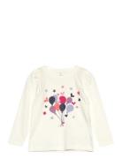 Nmflonnia Ls Top Pb Tops Shirts Long-sleeved Shirts White Name It