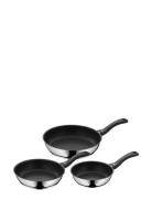 Devil Fry Pan 20+24+28 Cm Set, Bakelite Handle Home Kitchen Pots & Pan...