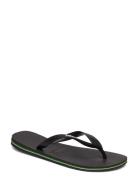 Hav. Brasil Logo Shoes Summer Shoes Sandals Flip Flops Black Havaianas