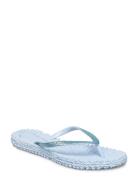 Flip Flop With Glitter Shoes Summer Shoes Sandals Flip Flops Green Ils...