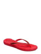 Flipflop With Glitter Shoes Summer Shoes Sandals Flip Flops Red Ilse J...