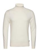 Jjeemil Knit Roll Neck Noos Tops Knitwear Turtlenecks Cream Jack & J S