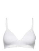 Padded Bra Lingerie Bras & Tops Soft Bras Non Wired Bras White Schiess...