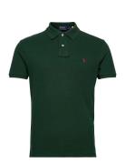 The Iconic Mesh Polo Shirt Designers Polos Short-sleeved Green Polo Ra...