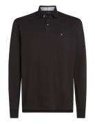 1985 Regular Ls Polo Tops Polos Long-sleeved Black Tommy Hilfiger