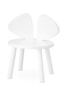 Mouse Børnestol Home Kids Decor Furniture White Nofred