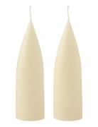 Hand Dipped C -Shaped Candles, 2 Pack Home Decoration Candles Block Ca...