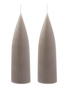 Hand Dipped C -Shaped Candles, 2 Pack Home Decoration Candles Block Ca...