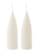 Hand Dipped C -Shaped Candles, 2 Pack Home Decoration Candles Block Ca...